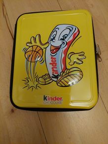 Kinder Chocolate metal pencil case