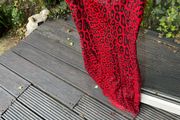 Black and Red Dress midi
