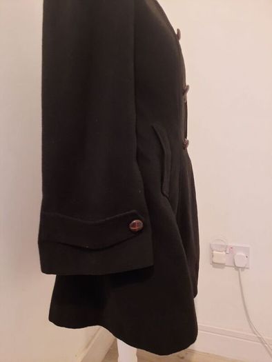 Black coat size 12
