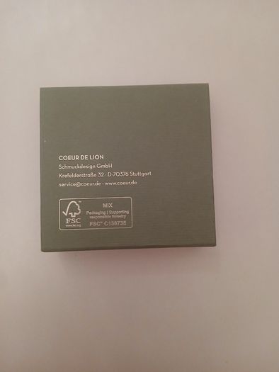 Coeur de Lion GeoCUBE Iconic Monochrome Green Bracelet 4016/30-0500 Boxed New CAN POST