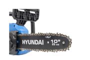 Hyundai 10'' 25cm Cordless Chainsaw 20V Li-Ion 4Ah Battery and Charger