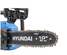 Hyundai 10'' 25cm Cordless Chainsaw 20V Li-Ion 4Ah Battery and Charger