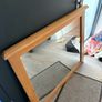 Solid oak king size bed set Image 3