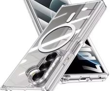 Samsung Galaxy Z Fold 7 MagSafe, Compatible Protective Case, Slim, Clear Transparent