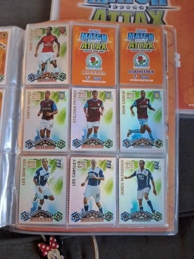 Match attax cards 09/10