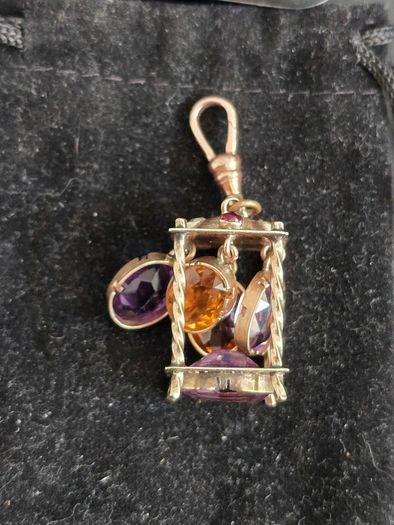 Gold Victorian Pendant