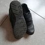 Clarks boy black leather school shoes size 3.5E Image 2