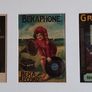 Framed Vintage Czech & German Advertising Postcards Image 2
