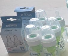 Dr Brown's baby bottles 2oz/ 60ml