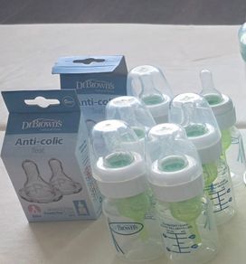 Dr Brown's baby bottles 2oz/ 60ml