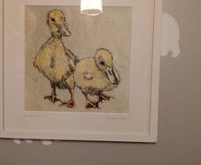 Framed Annabel Langrish Duckling Print