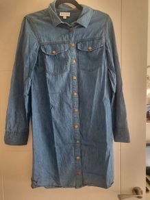 Warehouse denim dress