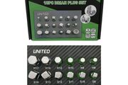 18PC 3/8-Inch  Dr Master Drain Plug Key Set Sump Sockets TORX HEX TR in EVA Foam Tray