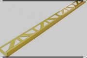 Brushed Gold Aluminum Trims for tiling