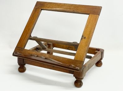 Victorian tabletop reading stand. 39x34cm