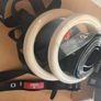 bemaxx Wooden Gym Rings  Gymnastic Rings Set with Door Anchor  Excellent Condition Image 4