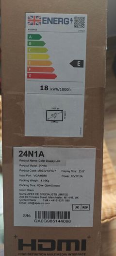 Koorui 24" Flat IPS 1080p Gaming Monitor