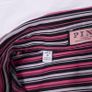 Thomas Pink Jermyn Street London Dark & Pastel Pink Striped Cotton Dress Shirt 8UK/36EU Image 4