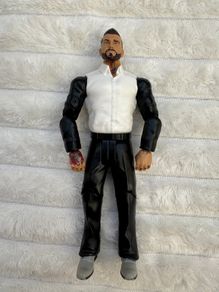 WWE Mattel Basic Series 77 Corey Graves Wrestling neck and legs are too loose Used Please see photos