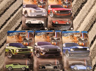 Hot Wheels - Mustang 60 Years Bundle