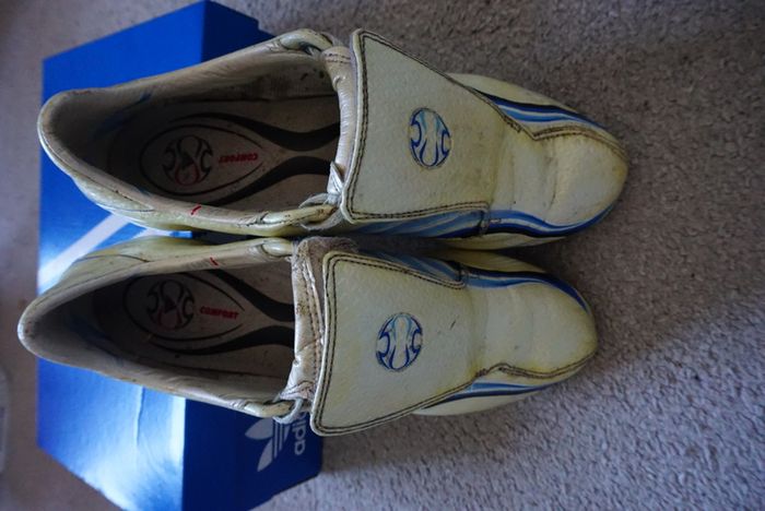 Football Boots Adidas F50.6 Tunit White (2006) Size 7UK SG