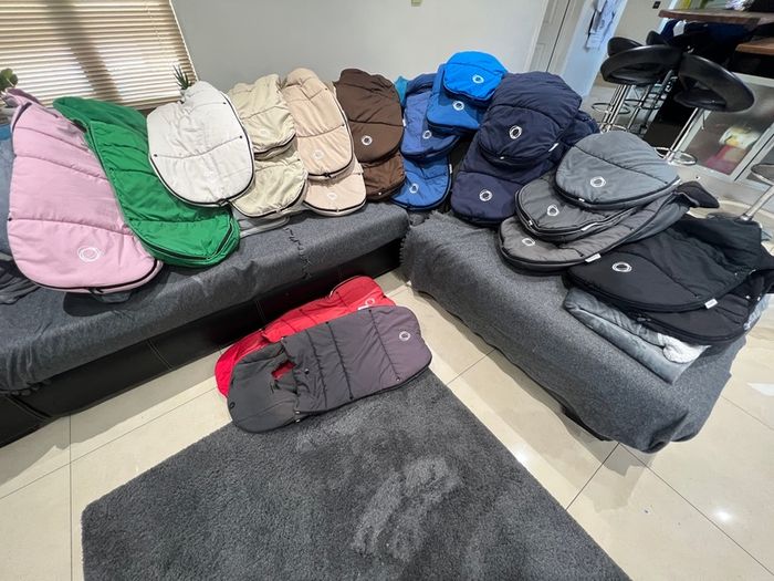 Bugaboo foot muffs in Swords