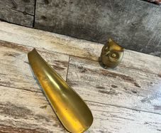 vintage Brass Boot or Shoe Horn