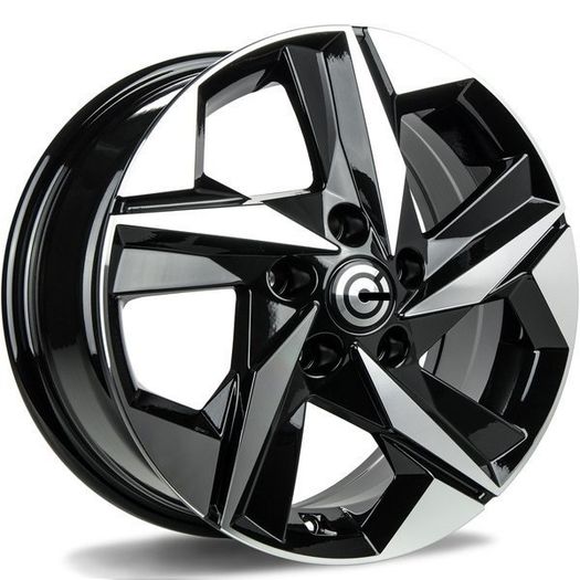 17" GT Type Black Alloy Wheels Honda Hyundai Kia Mazda Mitsubishi Nissan Renault Subaru Suzuki Toyota 5x114,3