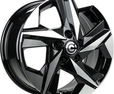 17" GT Type Black Alloy Wheels Honda Hyundai Kia Mazda Mitsubishi Nissan Renault Subaru Suzuki Toyota 5x114,3