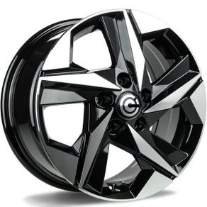 17" GT Type Black Alloy Wheels Honda Hyundai Kia Mazda Mitsubishi Nissan Renault Subaru Suzuki Toyota 5x114,3