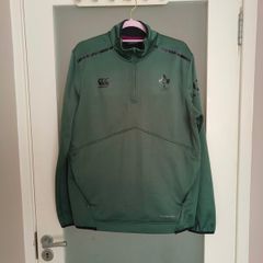 Canterbury IRFU Ireland Rugby Elite Mens 1/4 Zip fleece top