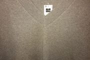 knitted v neck