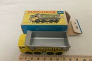 Matchbox 52. AEC 8 Wheel tipper. Pointer brand. Mint in box. Fully working.