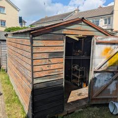 8x12 ft shed
