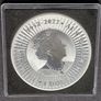 1 oz silver KANGAROO 2023 1 Dollar coin in Square capsule. Image 3