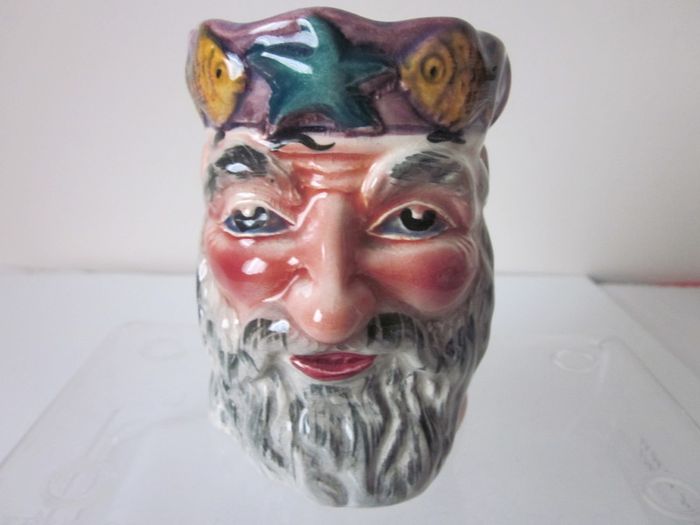 Vintage Shorter& Son Toby Jug Father Neptune