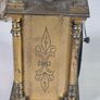 vintage brass clocks mantel lantern carriage Junghans ato mat Smiths of England Image 8