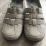 Tamaris Clarks shoes flats sandals size UK7 size 40 white leather shoes Image 5