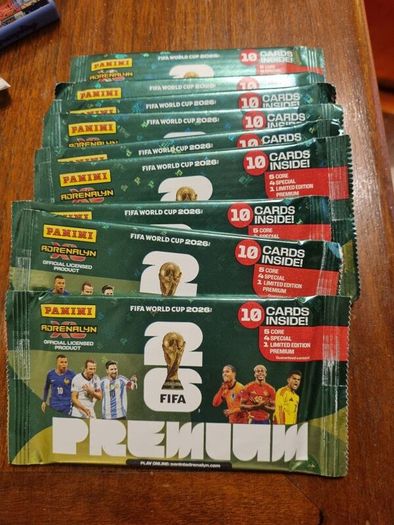 Panini Adrenalyn FIFA World Cup 2026 Premium Pack