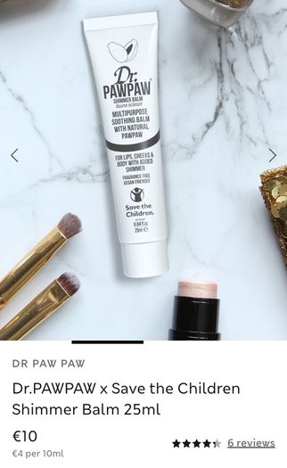 4 Euro Each!! - Brand New Dr. Paw Paw - Multi-Use - 4 In 1s - Size - Large 25ml - RP - 10.00 - Each
