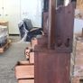 VintageWooden Dressing Table with Triple Mirror Image 3