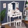 BRAND NEW Dressing Table Minimalism Bedroom Modern Vanity Makeup Dresser With Mirrored Furniture Coiffeuse Organizer Image 2