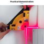 90 Infrared Laser Level Vertical Horizontal Line Projection Square Floor Tiling Level Laser Accurate Measurement Image 2