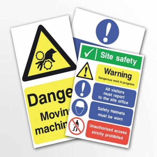 Printed Signs For Industrial Safety Signage and Factory Signage