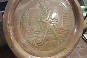 Johnnie Walker Solid Copper whiskey Tray