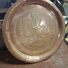 Johnnie Walker Solid Copper whiskey Tray