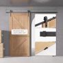 6FT Sliding Barn Door Hardware Kit Image 4