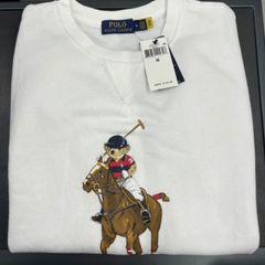 Polo Ralph Lauren Bear men's Jumper M-L size.