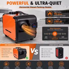 Portable Diesel Heater 12V  8kw All In One Diesel Heater LCD for Garage Similar Websato Eberspacher Heating Fan Air Heater