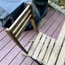 IKEA ASKHOLMEN Outdoor Table and 2 Folding Chairs Set  Good condition Image 6